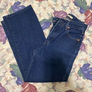 Levi’s ribcage jeans